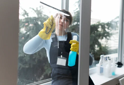 Nettoyage de vitres intérieures et extérieures à Montsoreau
